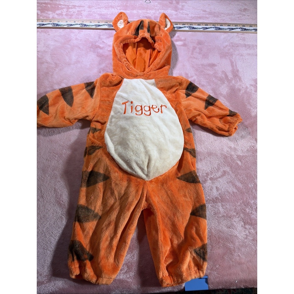 Disney Tigger One Piece Baby Costume Size 6-9 Months Winnie the Pooh. Soft.